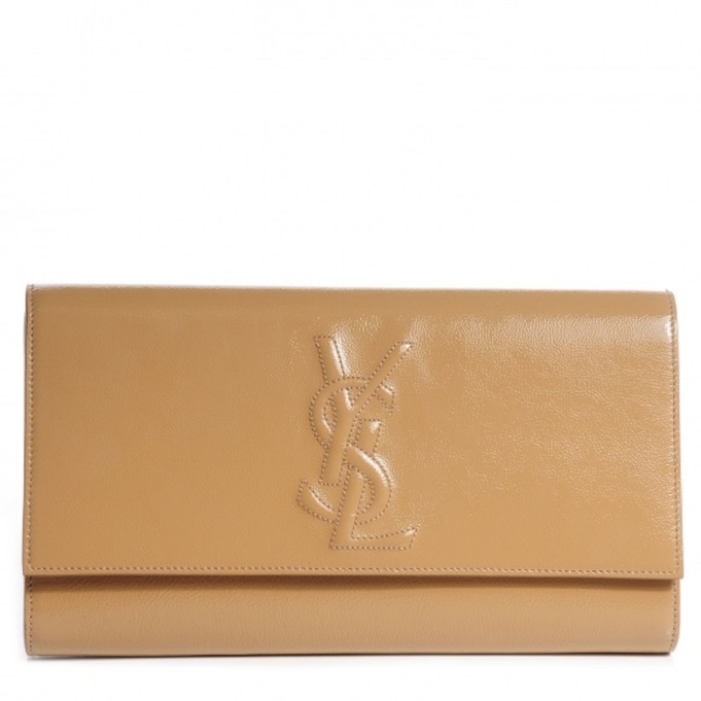 Yves Saint Laurent Nude Belle De Jour Clutch